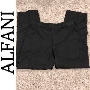 Alfani men’s black dress pants EUC size 34 x 30